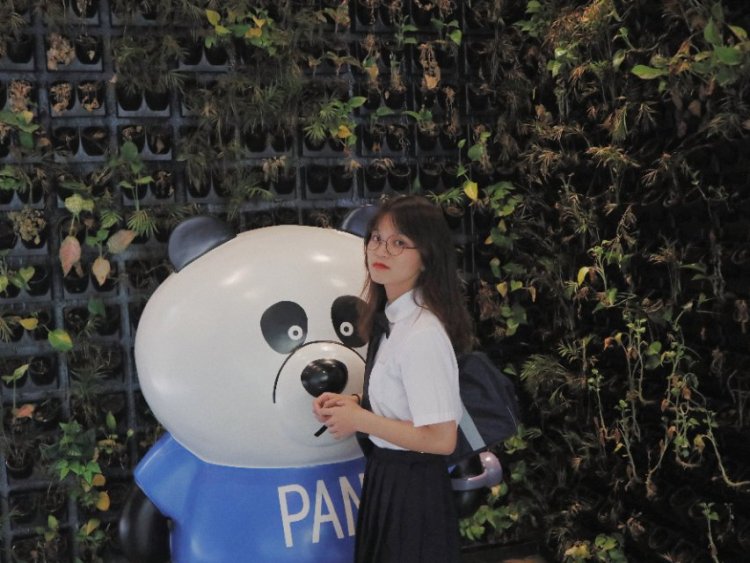 大熊-广东省·梅州市·梅江区--这里的小姐姐都好好看,压力有点大噢´_>`