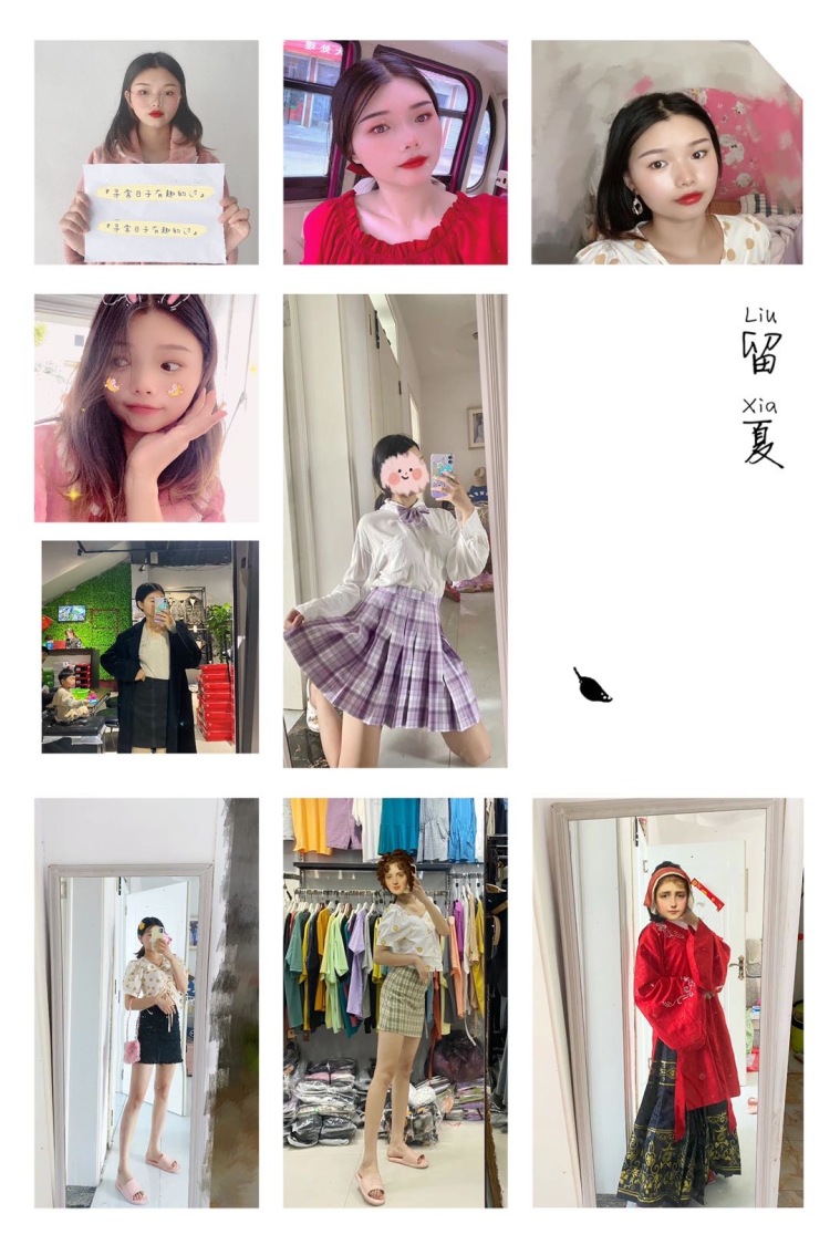 初九-河南省·商丘市·虞城县-抖音 快手 *** 微博-家中有全身镜 接寄拍 送拍 买家秀 
163cm 47kg 多种风格都可以驾驭 饰品 服装 彩妆都可接