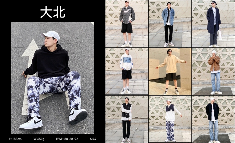 大北-河北省·邢台市·桥东区--从业服装模特,演员行业2年,有丰富的经验!可接男装,可情侣,潮流风,运动风,日系,韩系,美式风格拍摄。接寄拍,网拍,电商拍摄,直播带货,视频种草拍摄,平面拍摄!
喜欢拍照,演戏,跳舞!目前从事广告,T