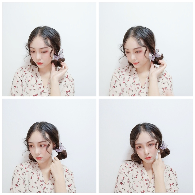 狐小仙``~~-辽宁省·沈阳市·和平区--盘发器,步骤图加效果图,还有两个剪辑的视频~完成。